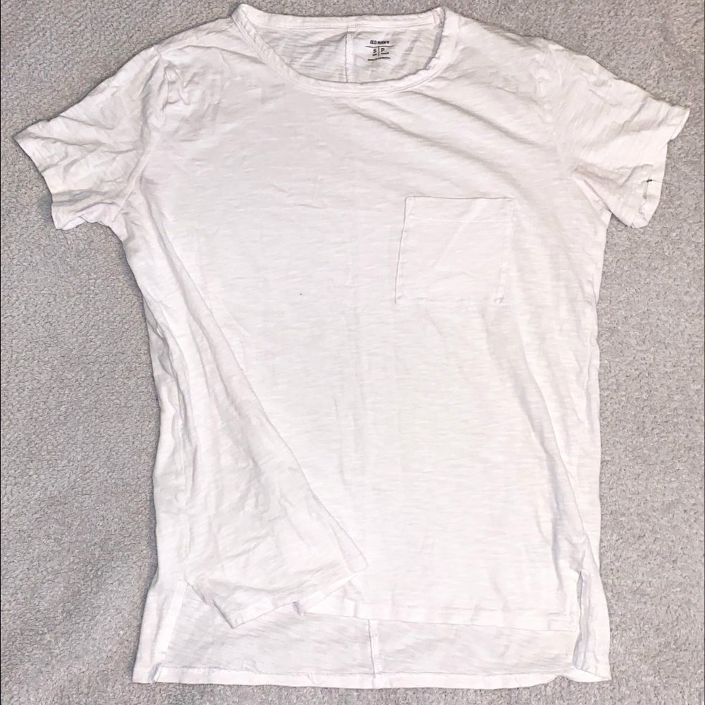 White Pocket Tee